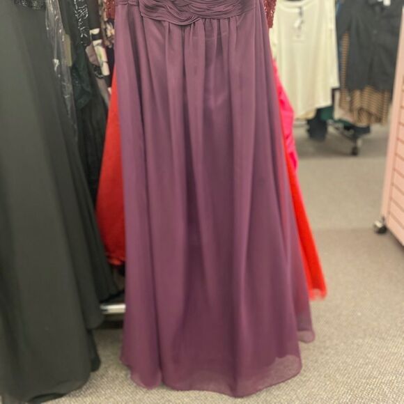 Mori Lee Ladies 20 Purple Formal Dress - Picture 8 of 8